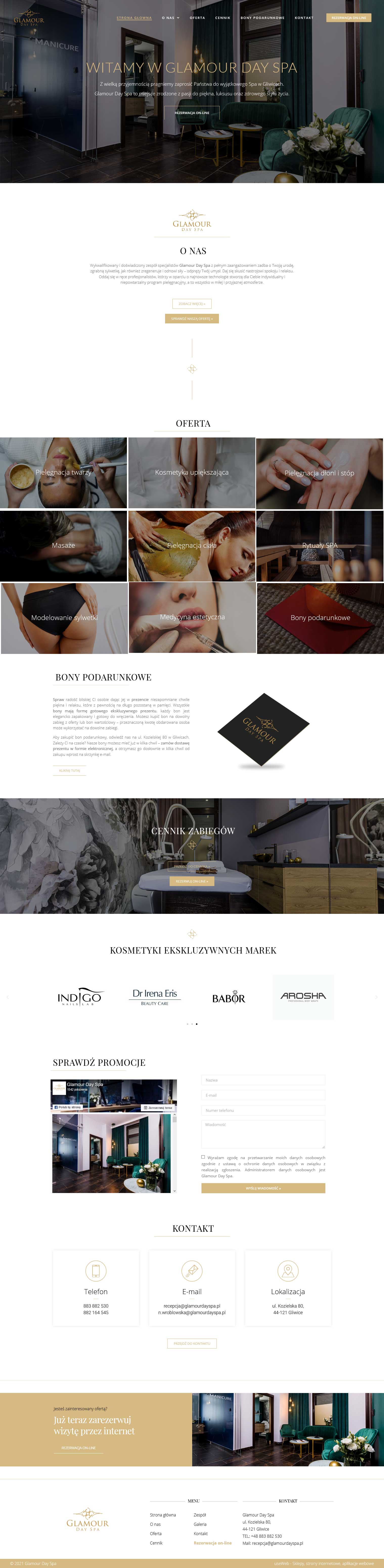 GlamourDaySpa-portfolio-useweb-tworzenie-stron-internetowych-ruda-slaska