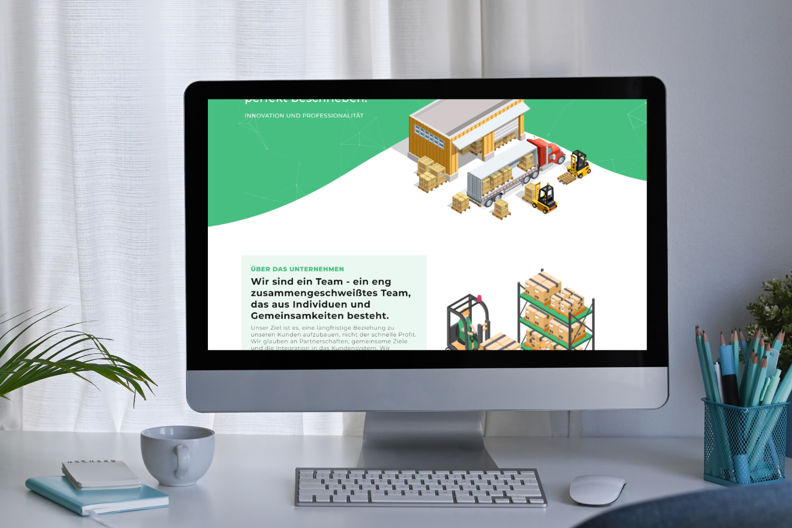 clp - mockup strony internetowej